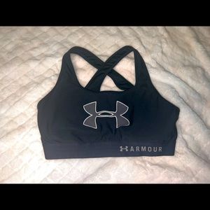 Under Armor Sports Bra , Size Large